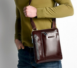 Piquadro Crossbody shoulder bag CA1816B2/Mahogany