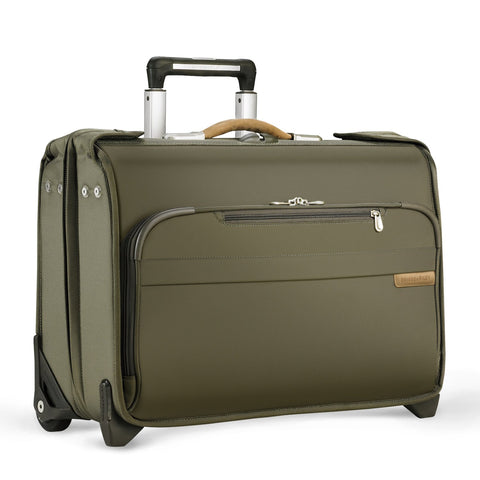 Briggs & Riley Baseline Black Wide Carry-On Garment Spinner